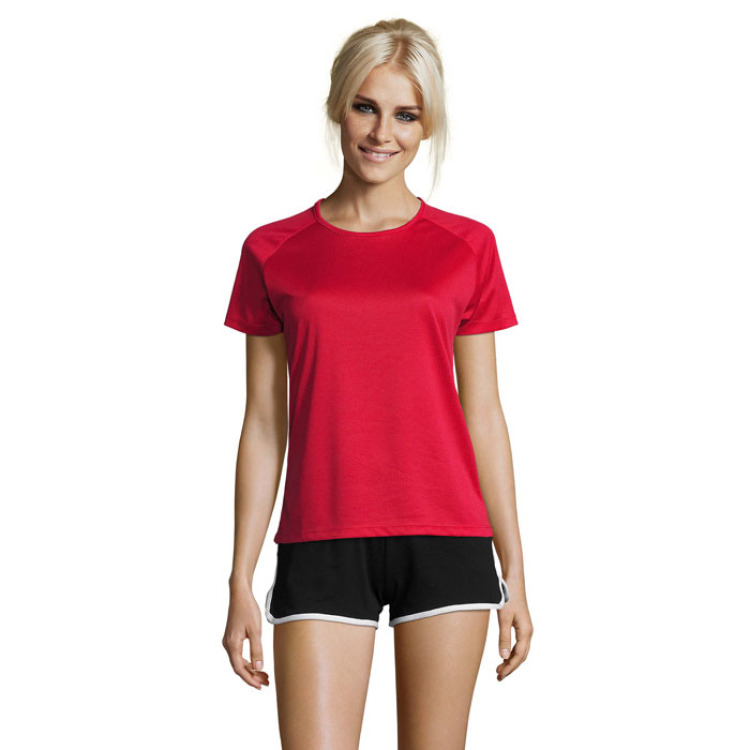 SPORTY WOMEN T-SHIRT &nbsp;140g Rouge L